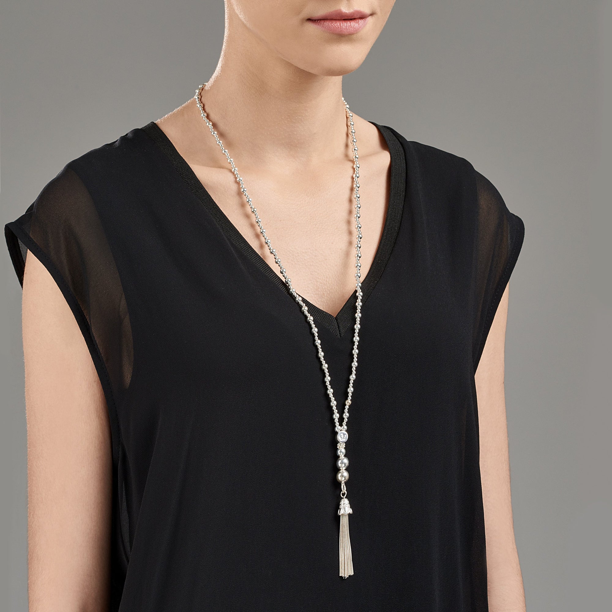 Spinel & Pearl Tassel Necklace | The Pearl Collection | Augustine Jewels –  Augustine Jewels London