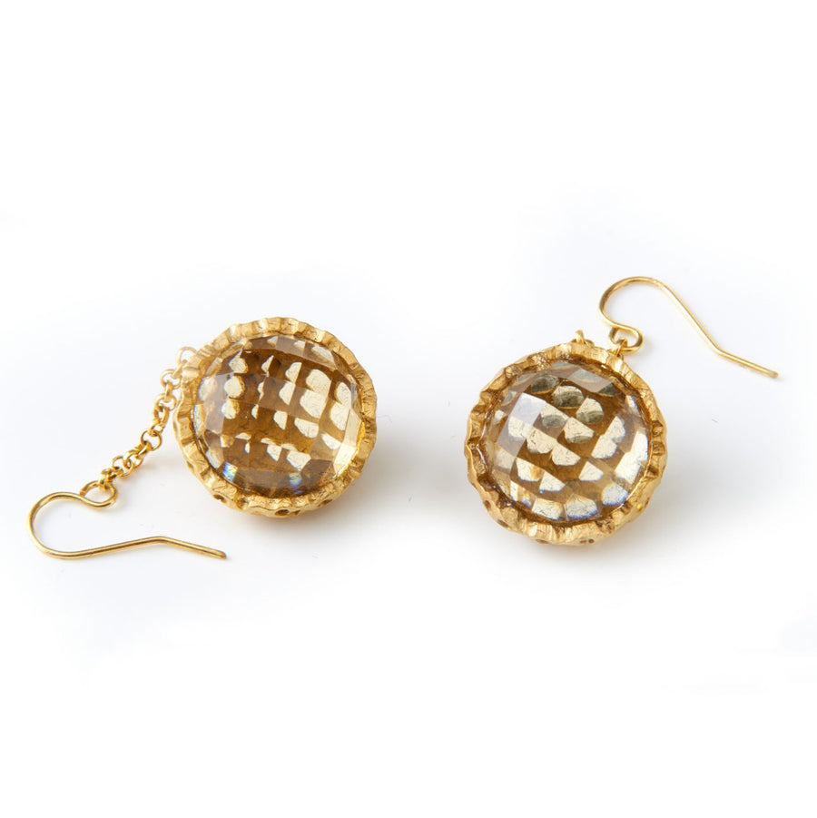 Smeidi Honeycomb Earrings | Heidi & Co. | 3 Labels 1 Mission