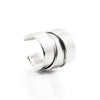 Phoenix Folded Silver Ring | Heidi & Co. | 3 Labels 1 Mission